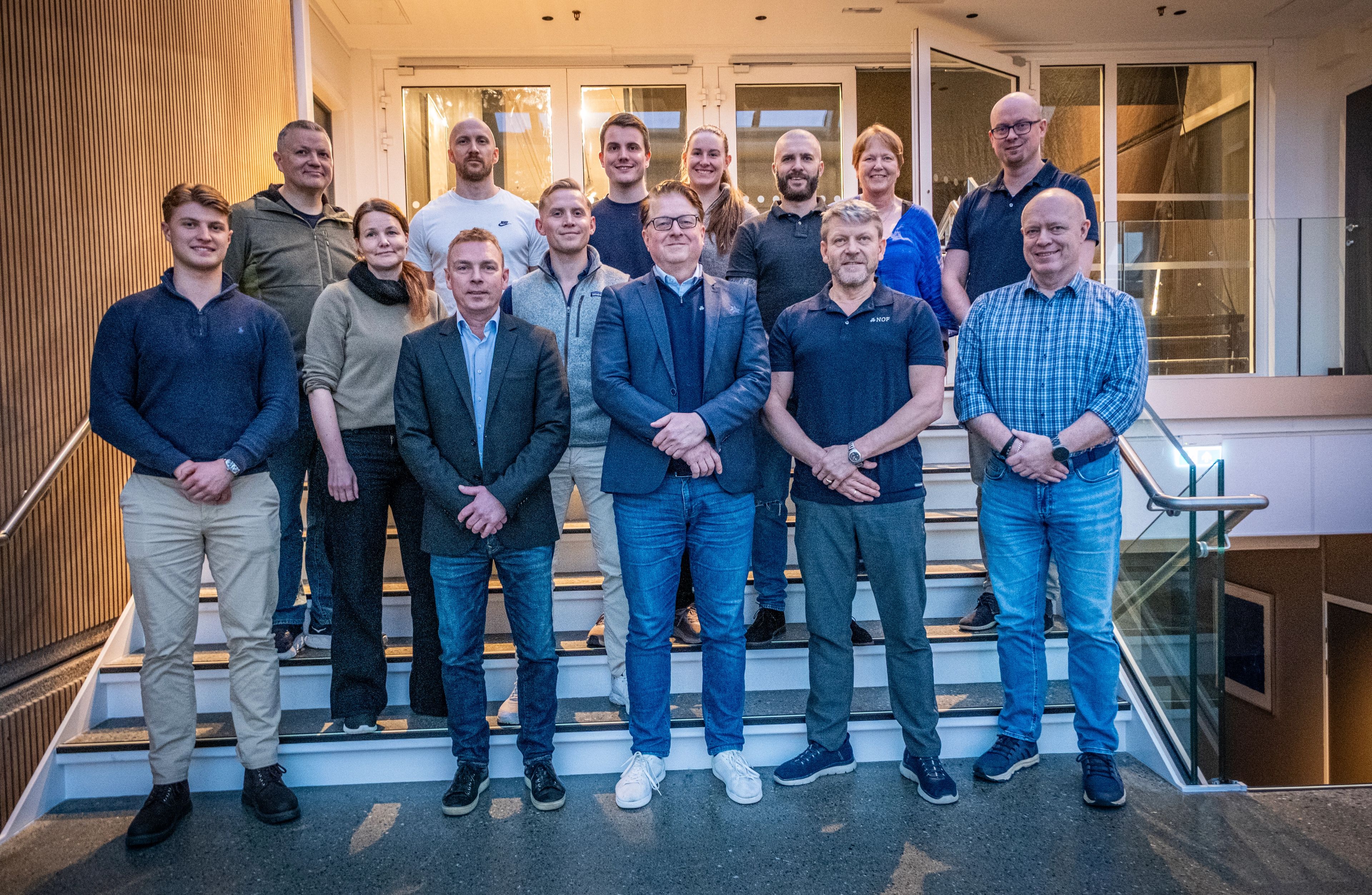 Landsstyredeltakerne under årets siste samling. Foto: Torgrim Halvari