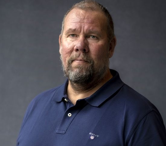 Portrettbilde av Hugo Johansen