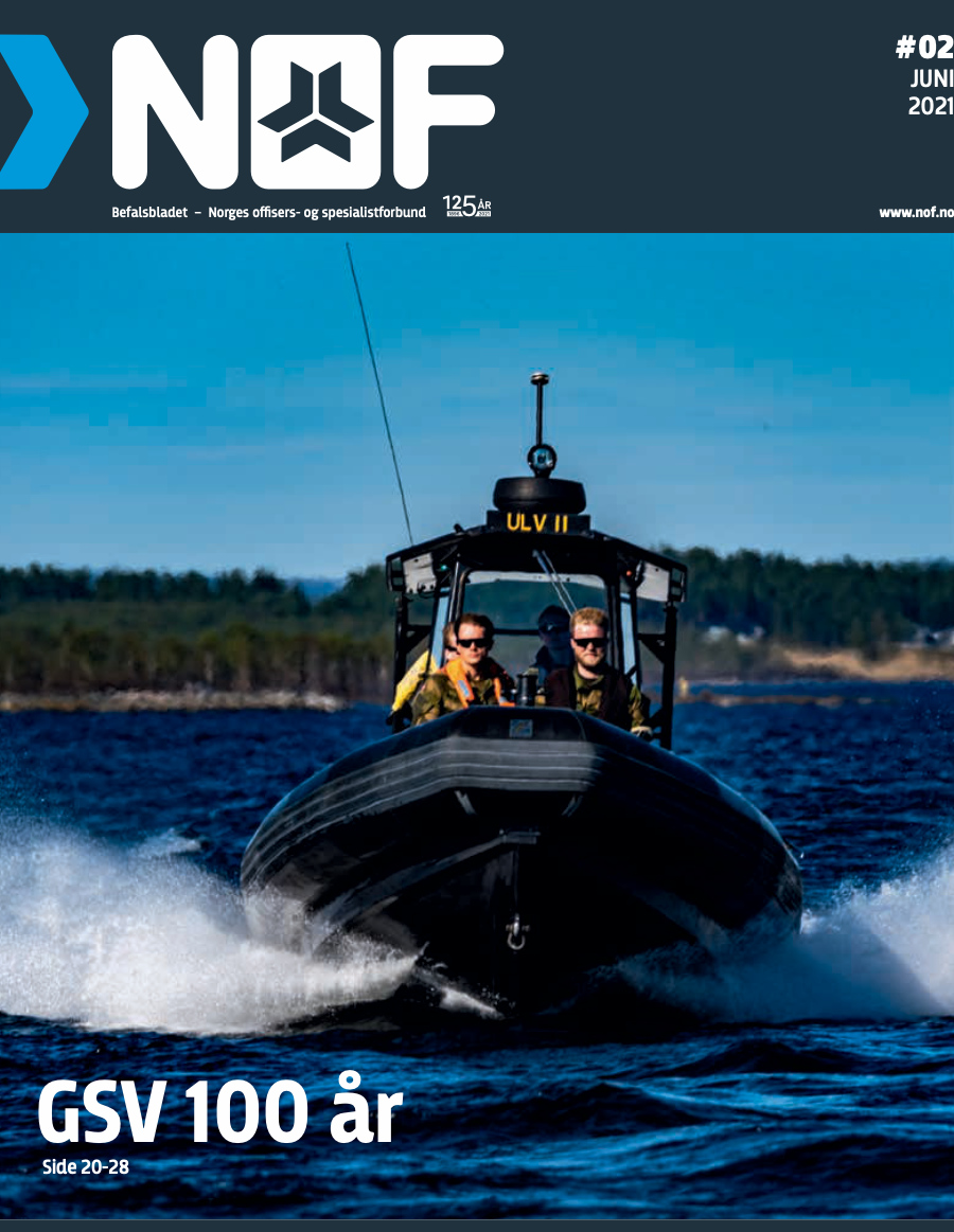 Forsidebilde av Offisersbladet, ugtave 2
