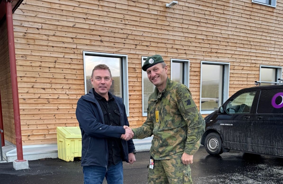 Hovedbilde for NOF besøker nordflanken