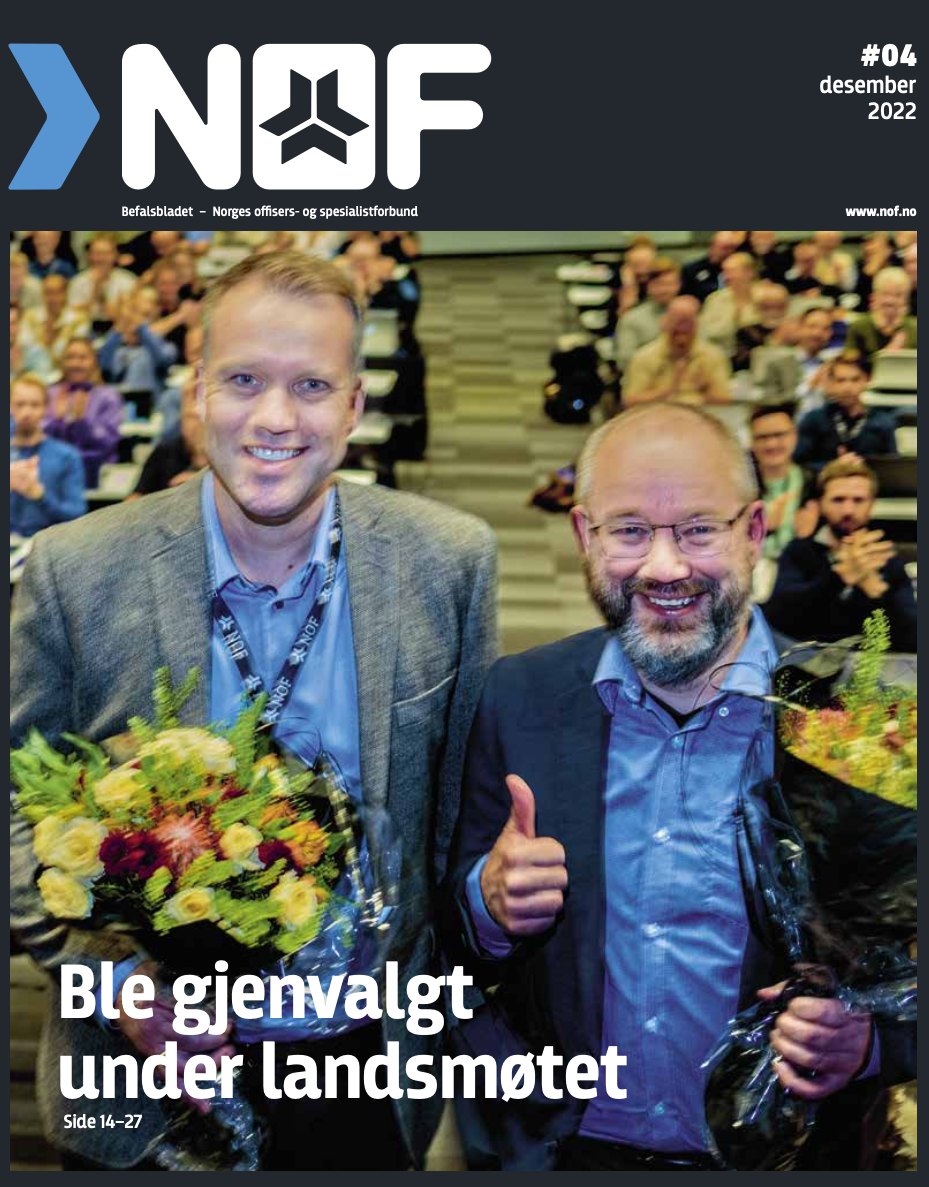 Forsidebilde av Offisersbladet, ugtave 4