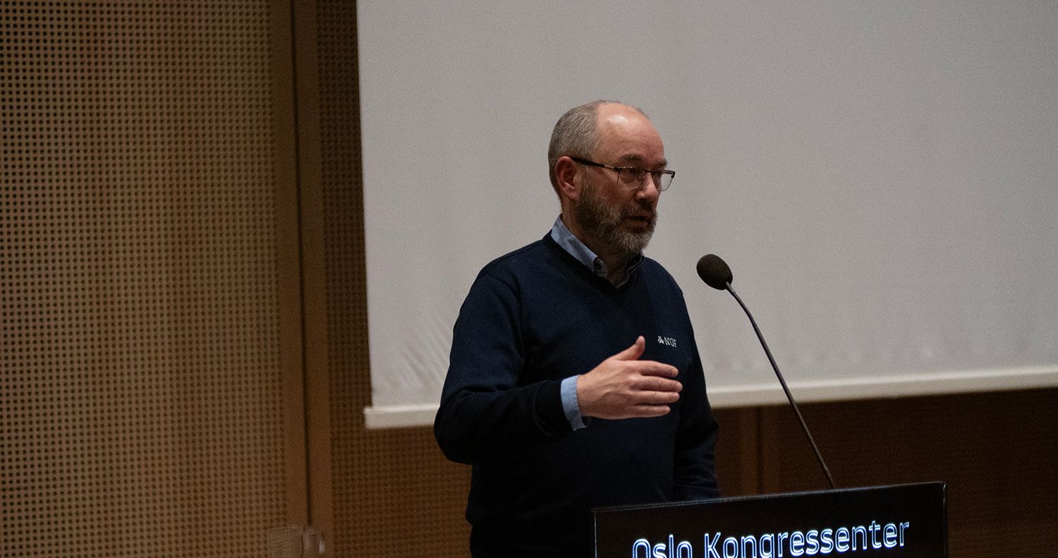 Forbundsleder Torbjørn Bongo. Foto: NOF