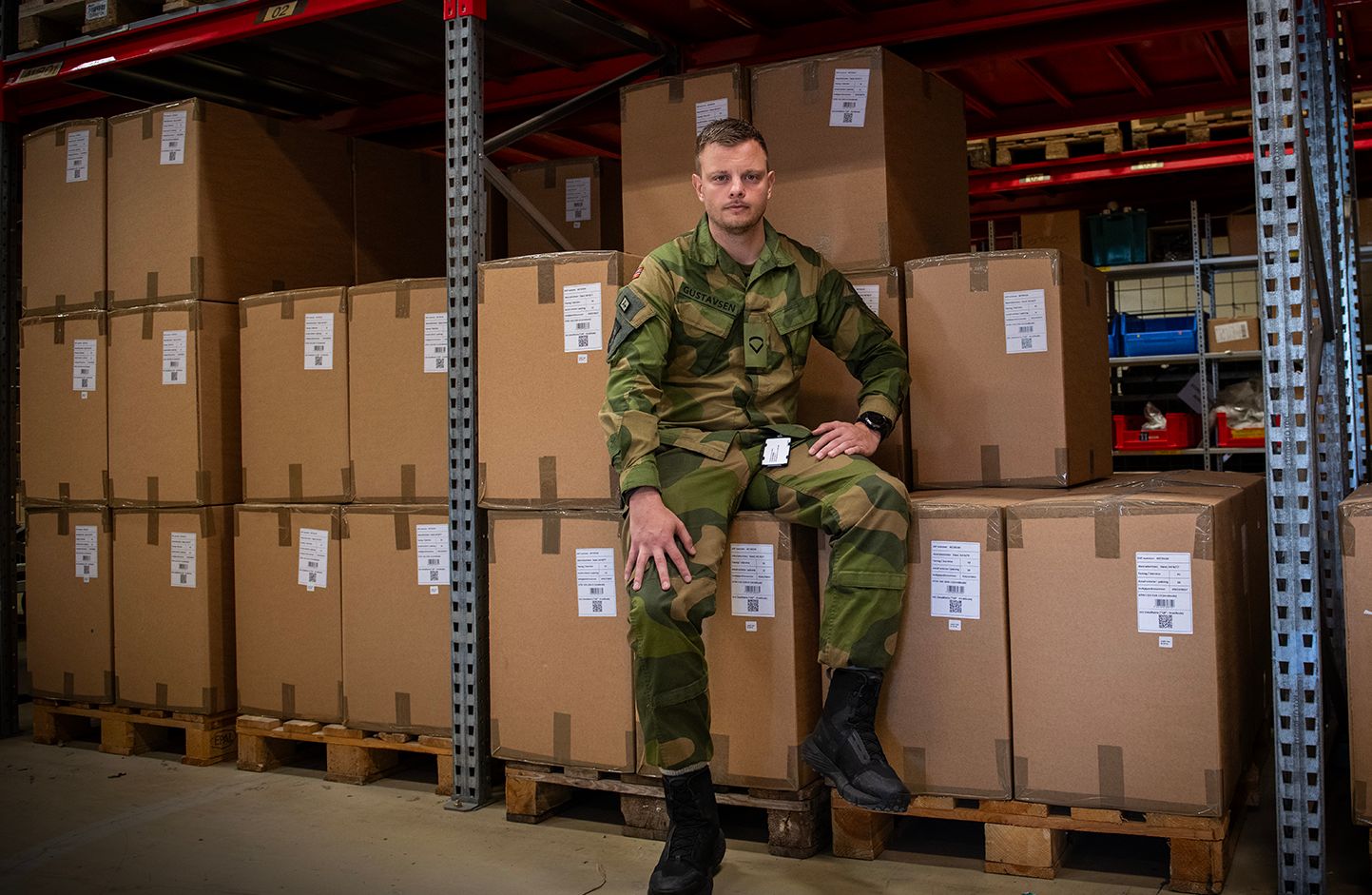 Kim Arne fikk sikkerhetsklareringen i dag, en ukes tid etter at NOF tok opp saken. Men fortsatt er det mange som venter. Foto: Torgrim Halvari