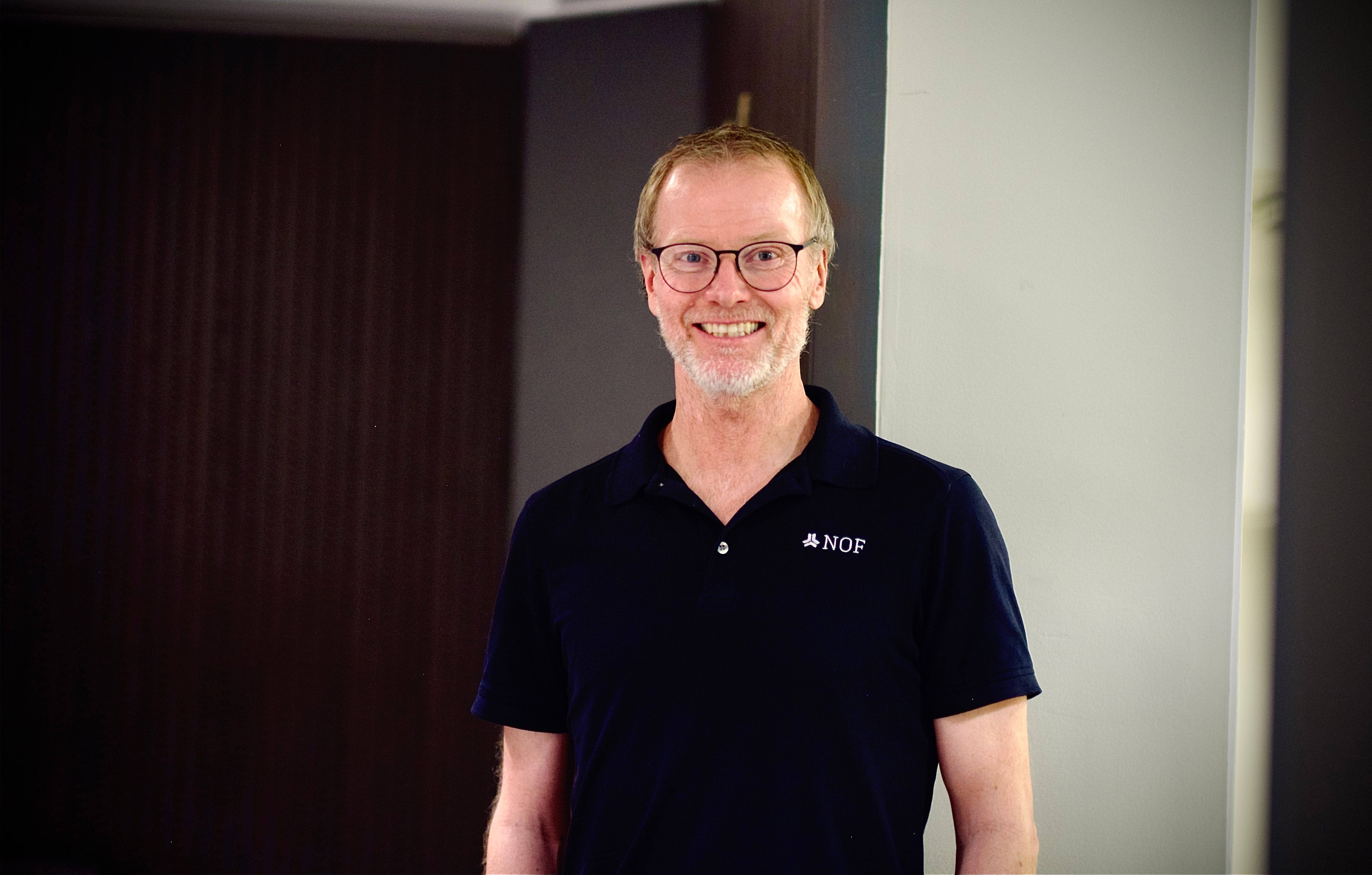 Torbjørn Liestøl var svært glad for å motta NOF sitt hederstegn. Foto: Torgrim HALVARI