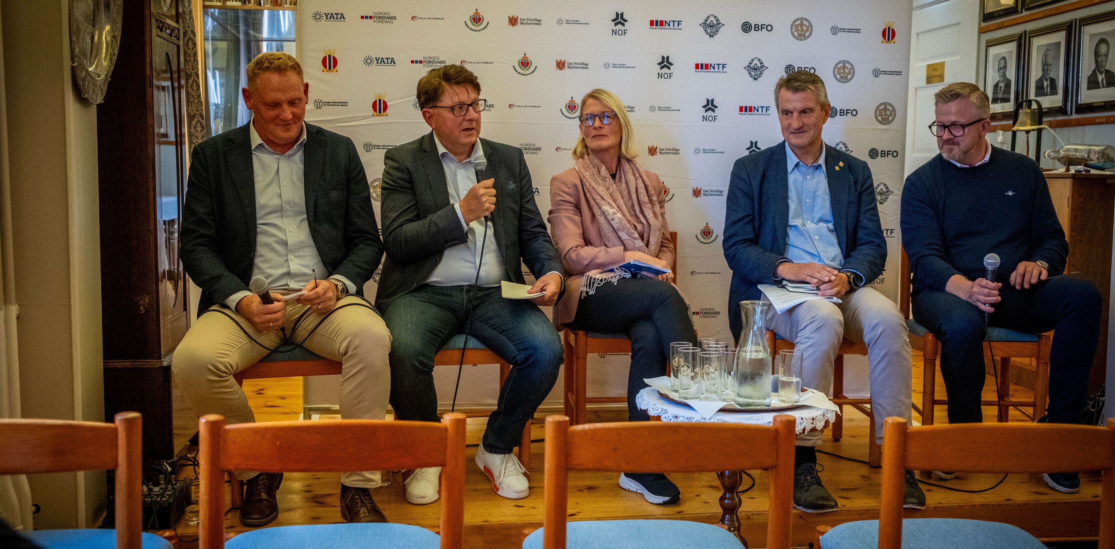 NOF deltok i dag med nestleder Staale I Reiten i en paneldebatt under Arendalsuka. Foto: Torgrim Halvari