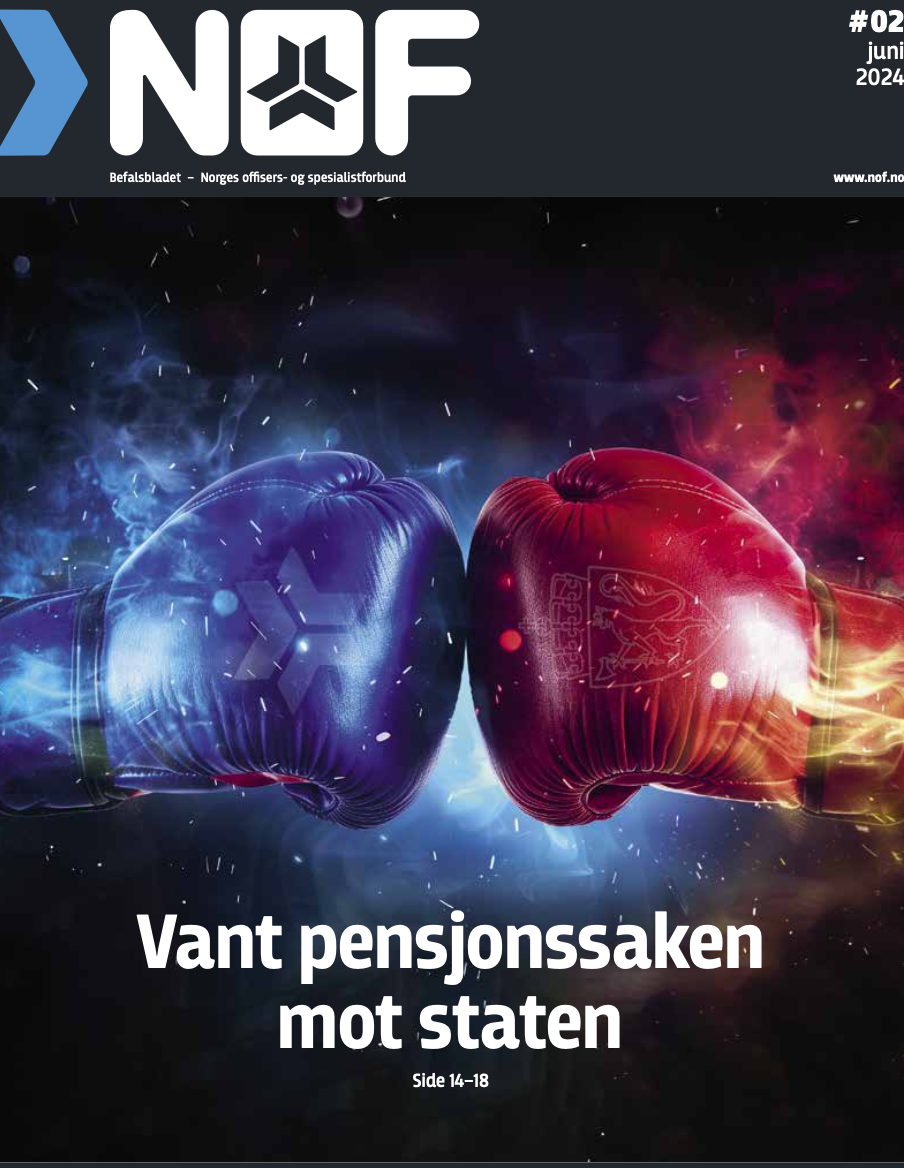 Forsidebilde befalsbladet juni 2024