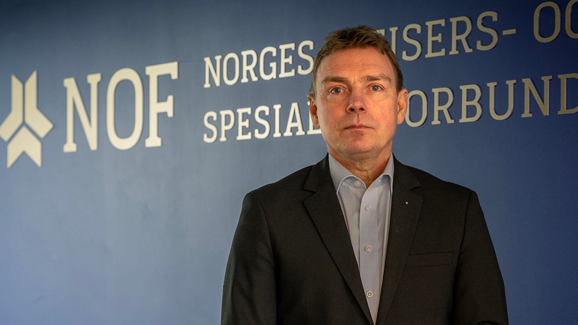 Arne-Markus Svendsen, nestleder Norges offisers- og spesialist forbund (NOF) Foto: Torgrim Halvari, NOF