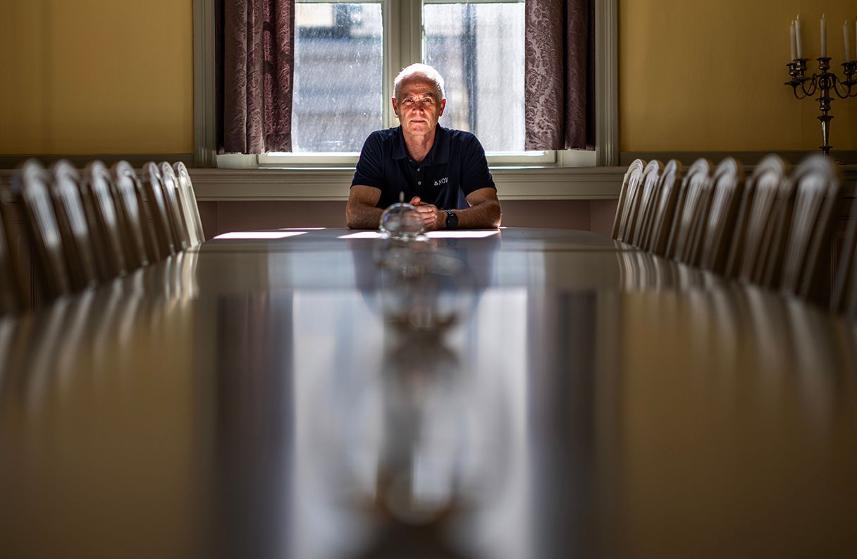 Chris Lindseth, leder for forhandlingsavdelingen med ansvar for utdanning og personell. Foto: Torgrim Halvari