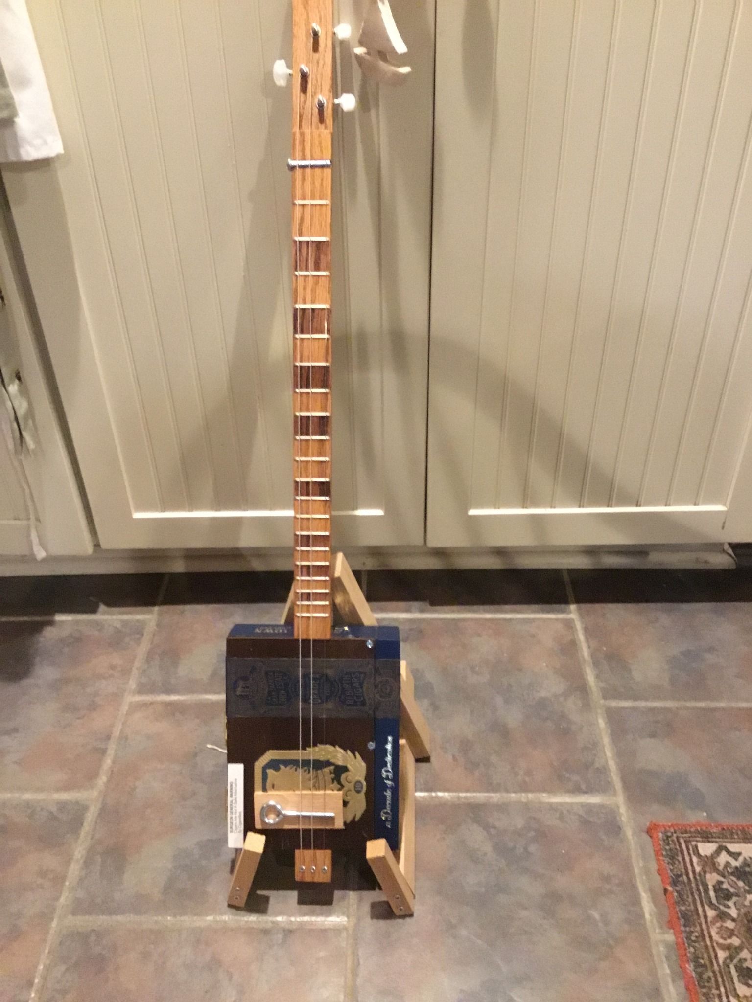 Mudboy TABAK 3+ String Cigar Box Guitar Electric/ Acoustic