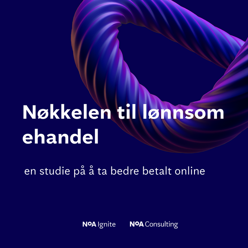 nøkkelen til lønnsom e-handel
