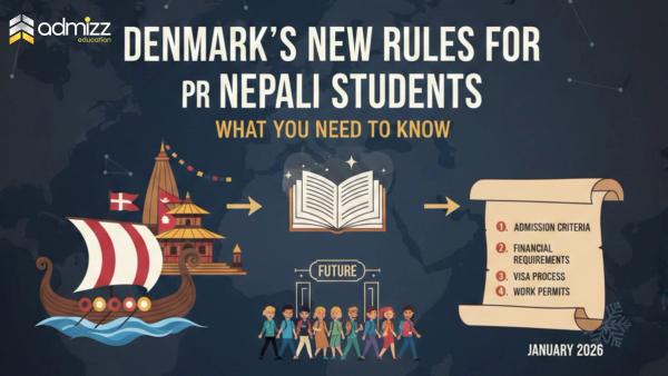 Denmark new rules for Nepali students