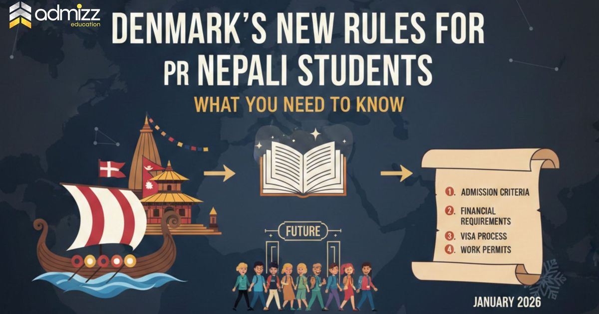 Denmark new rules for Nepali students