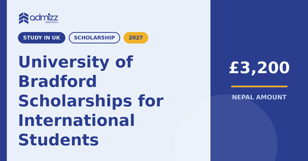 University of Bradford Scholarships (International)