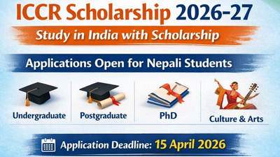 ICCR Scholarship 2026: Study in India