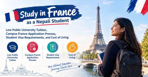 Study in France: A Guide for Nepali Students