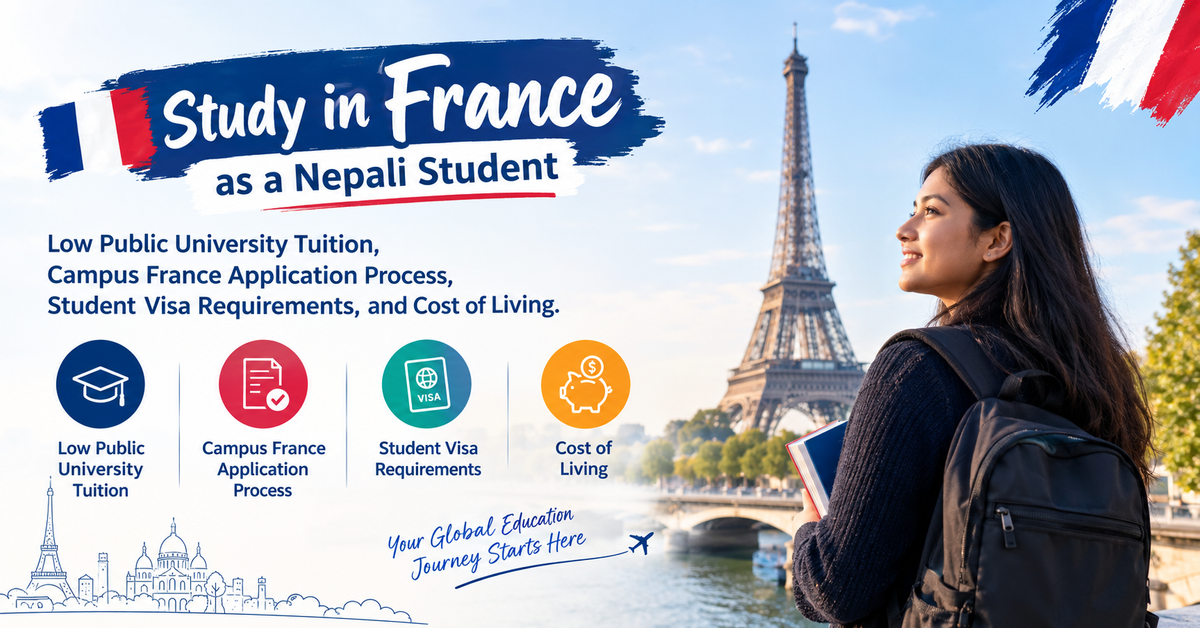 Study in France: A Guide for Nepali Students