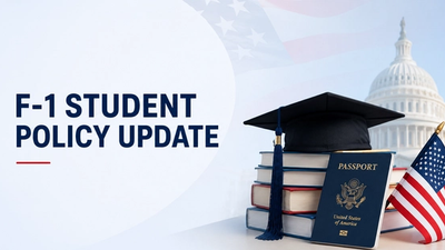 USA Ends Duration of Status โ F-1 Visa Guide 2026