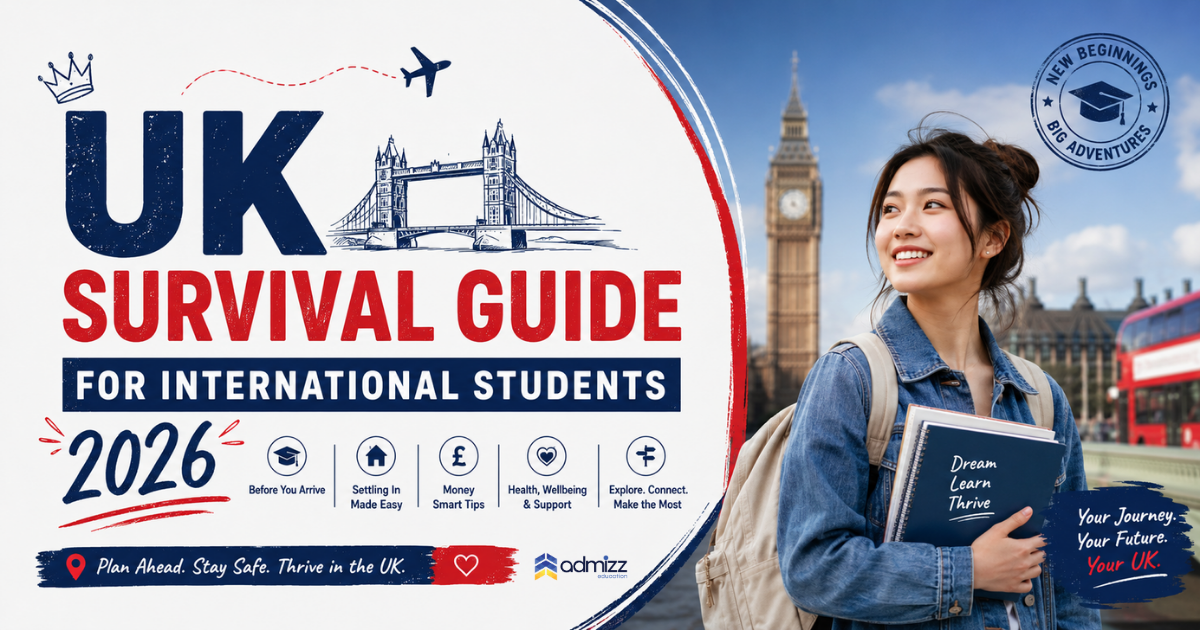 Survival Guide for International Students Moving to the UK