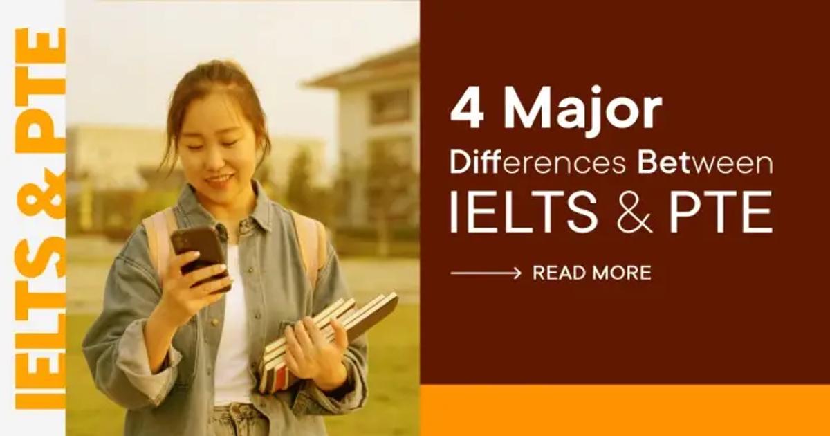 Difference Between IELTS & PTE