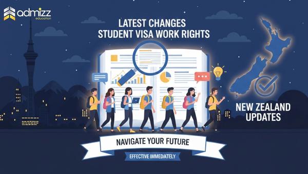 Latest changes to student visa work rights in New Zealand