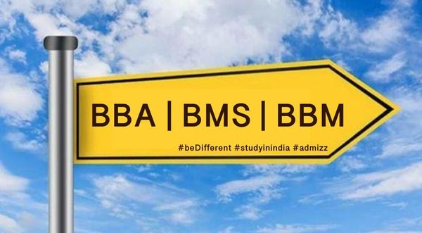 Difference between BBA, BMS and BBM