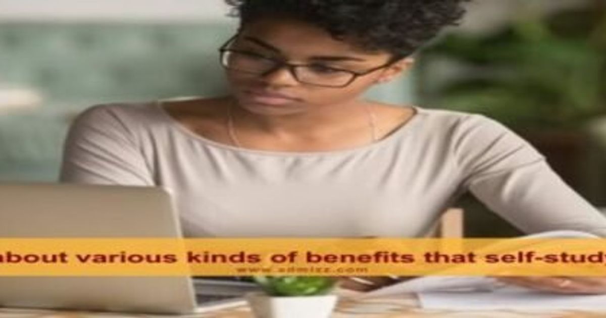 Benefits of Self Study for Students