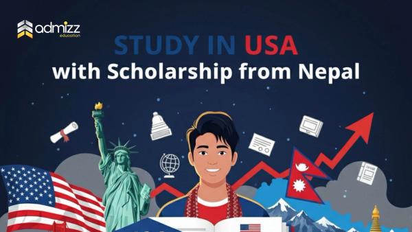 study in USA with scholarship from Nepal