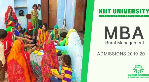 MBA in Rural Management at KIIT University