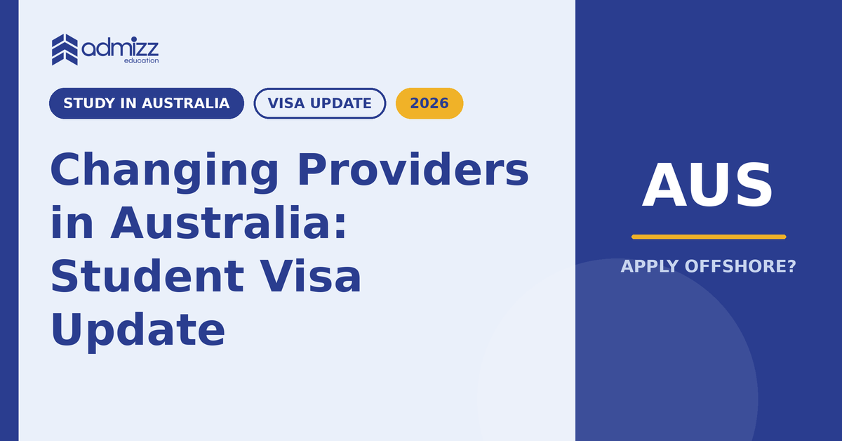 Changing Providers in Australia: Student Visa Update