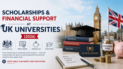 Scholarships & Financial Support at UK Universities (2026)