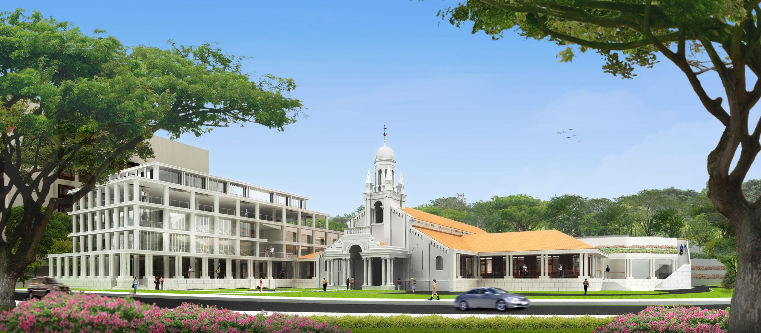 Church Competition Orchard Road Presbyterian Church Competition | RichardHO Architects
