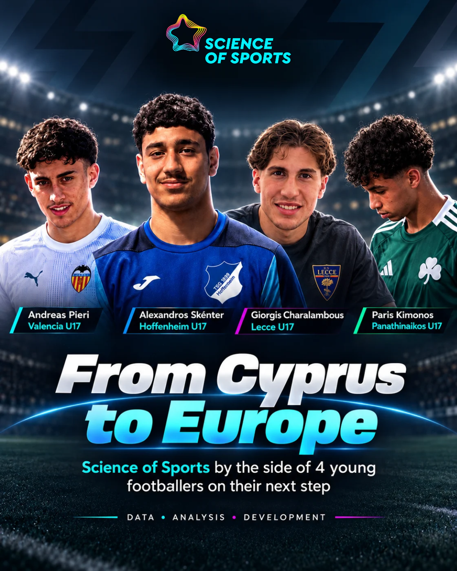 Από την Κύπρο στην Ευρώπη με τη συνδρομή της Science of Sports!