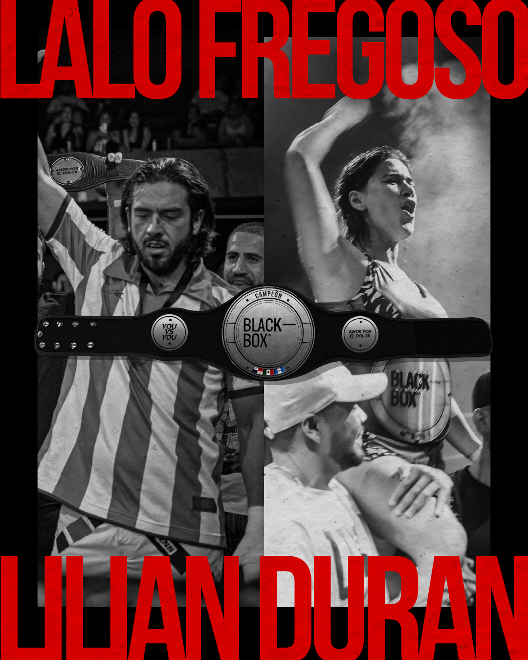 Lalo Fregoso Campeón Black Box