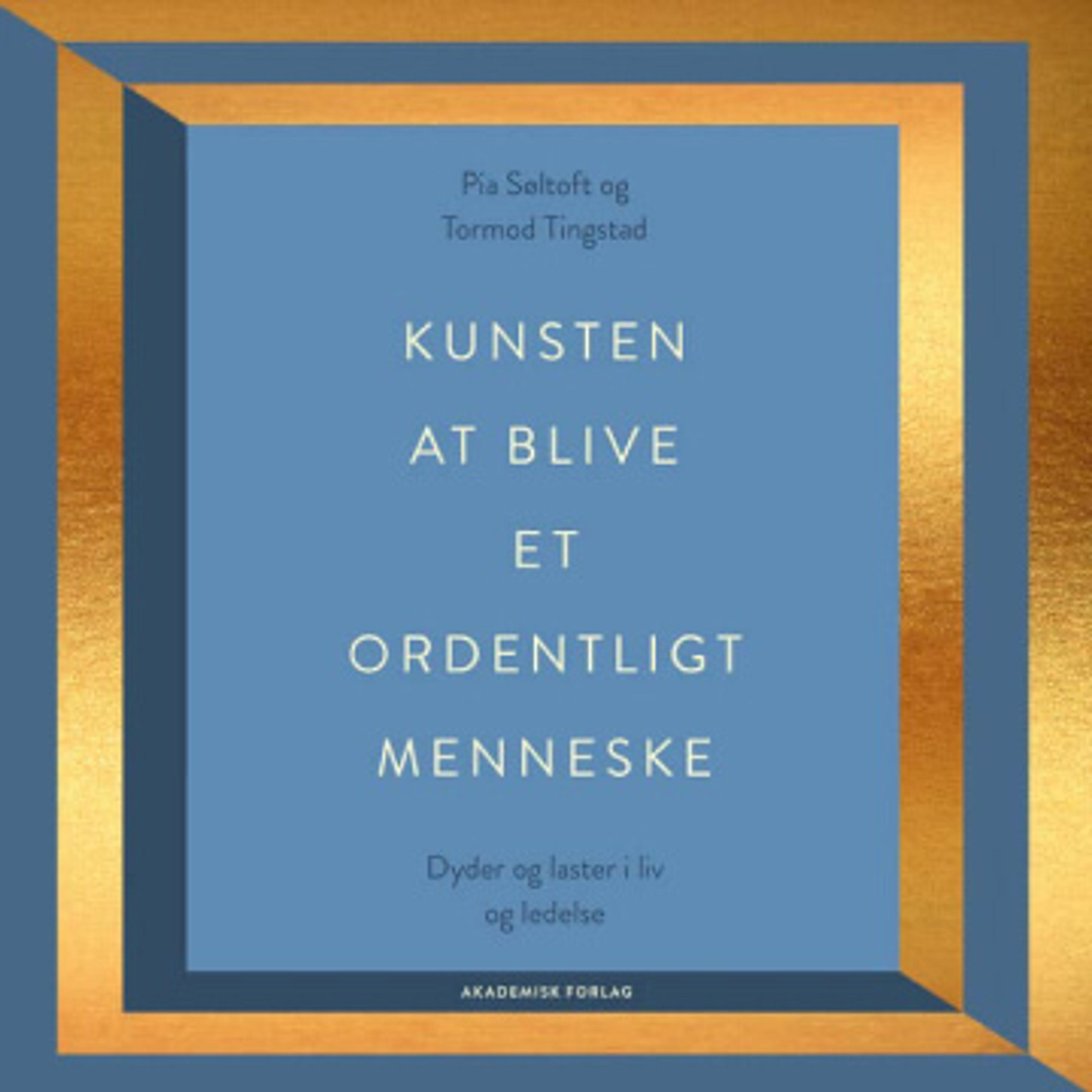 Kunsten af blive et ordentligt menneske cover