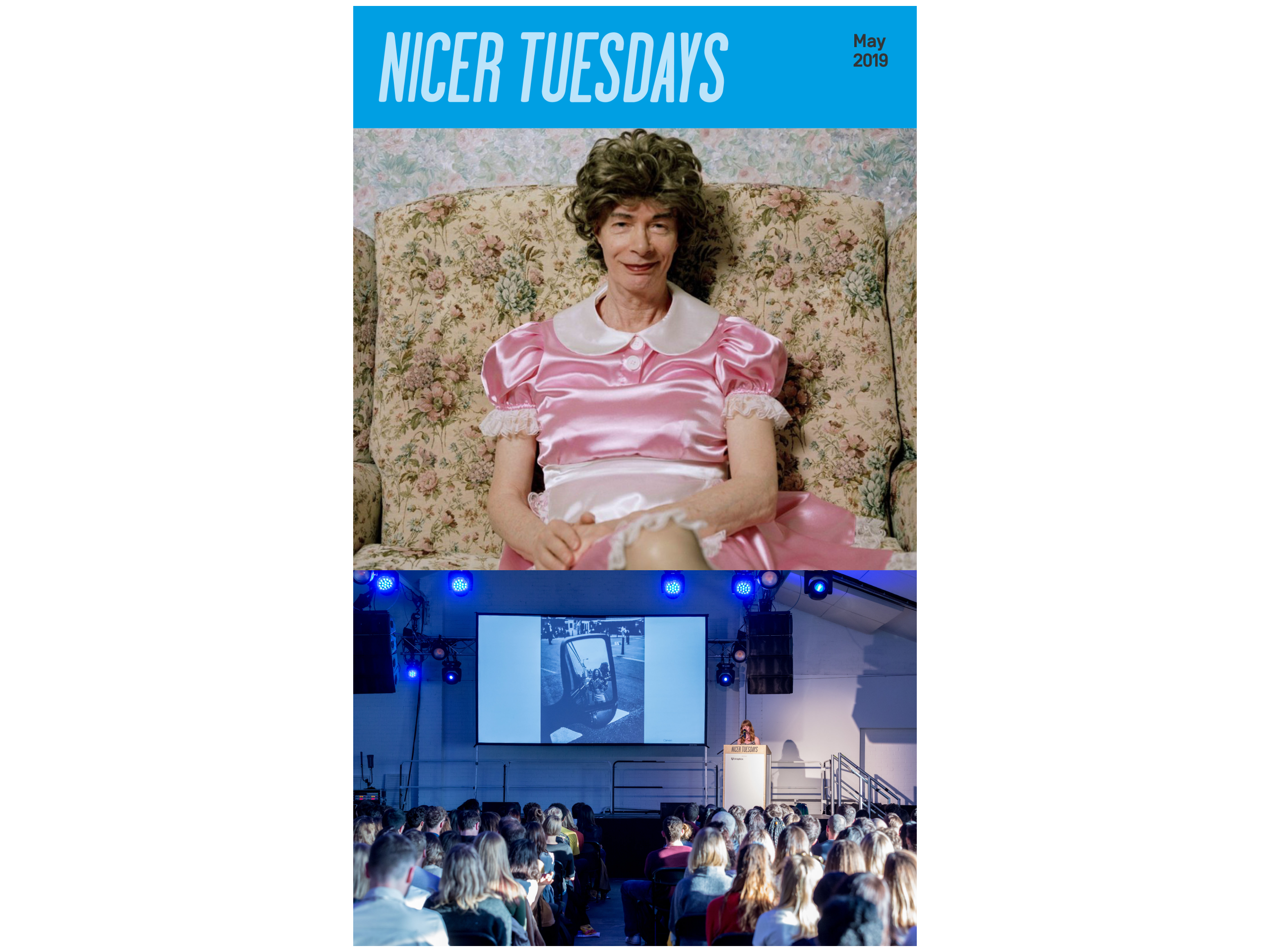 Bex Day Talks at Nicer Tuesday's by It's Nice That