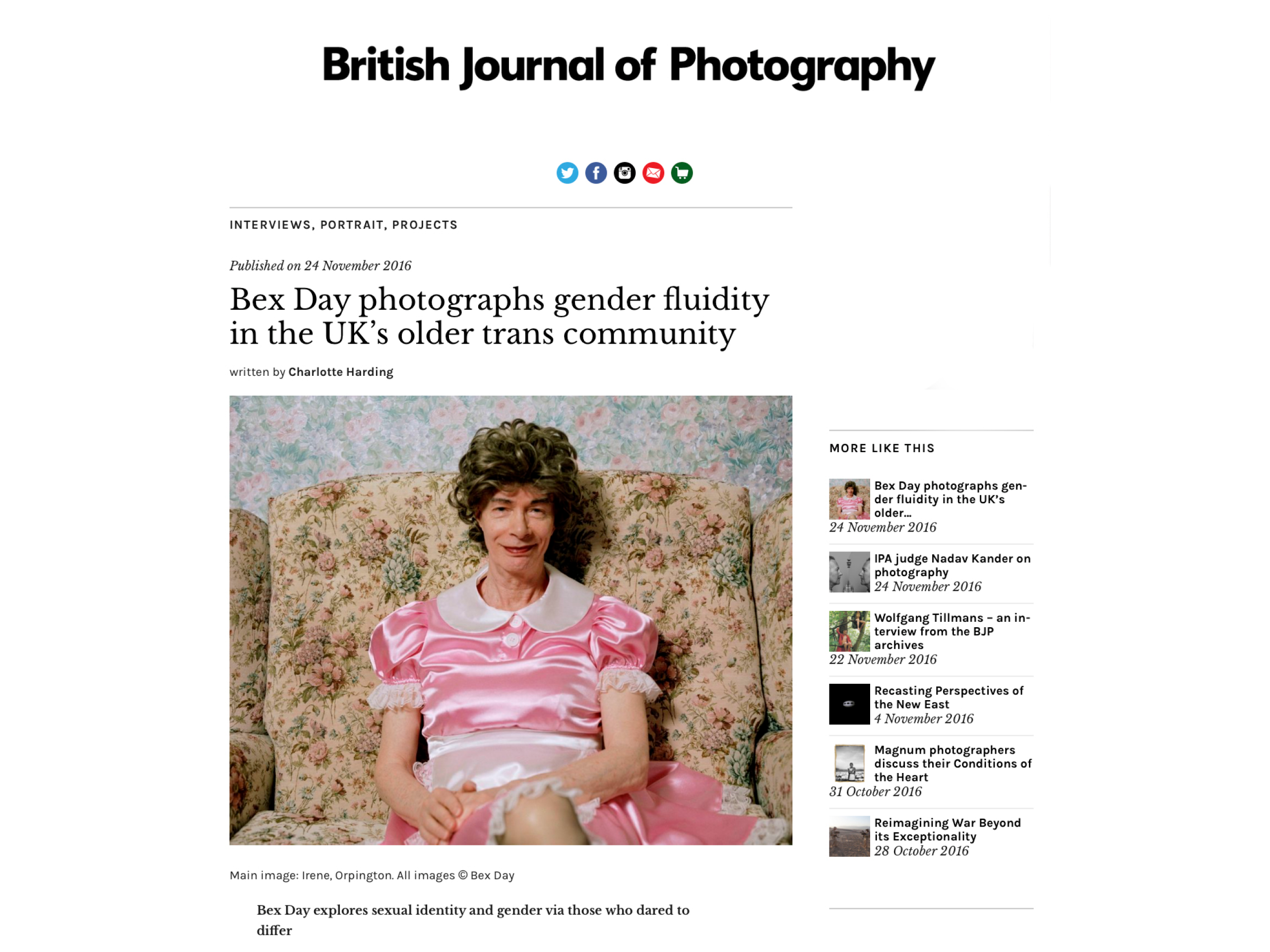 BRITISH JOURNAL OF PHOTOGRAPHY - NOVEMBER 2016