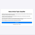 Machine Learning Topic Classifier thumbnail