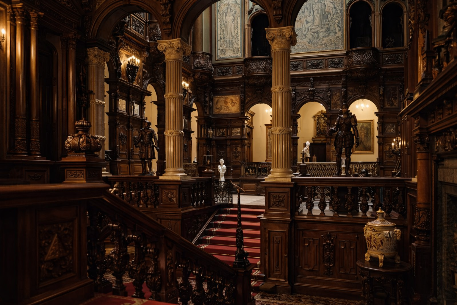 Peleș Castle in Sinaia, Romania