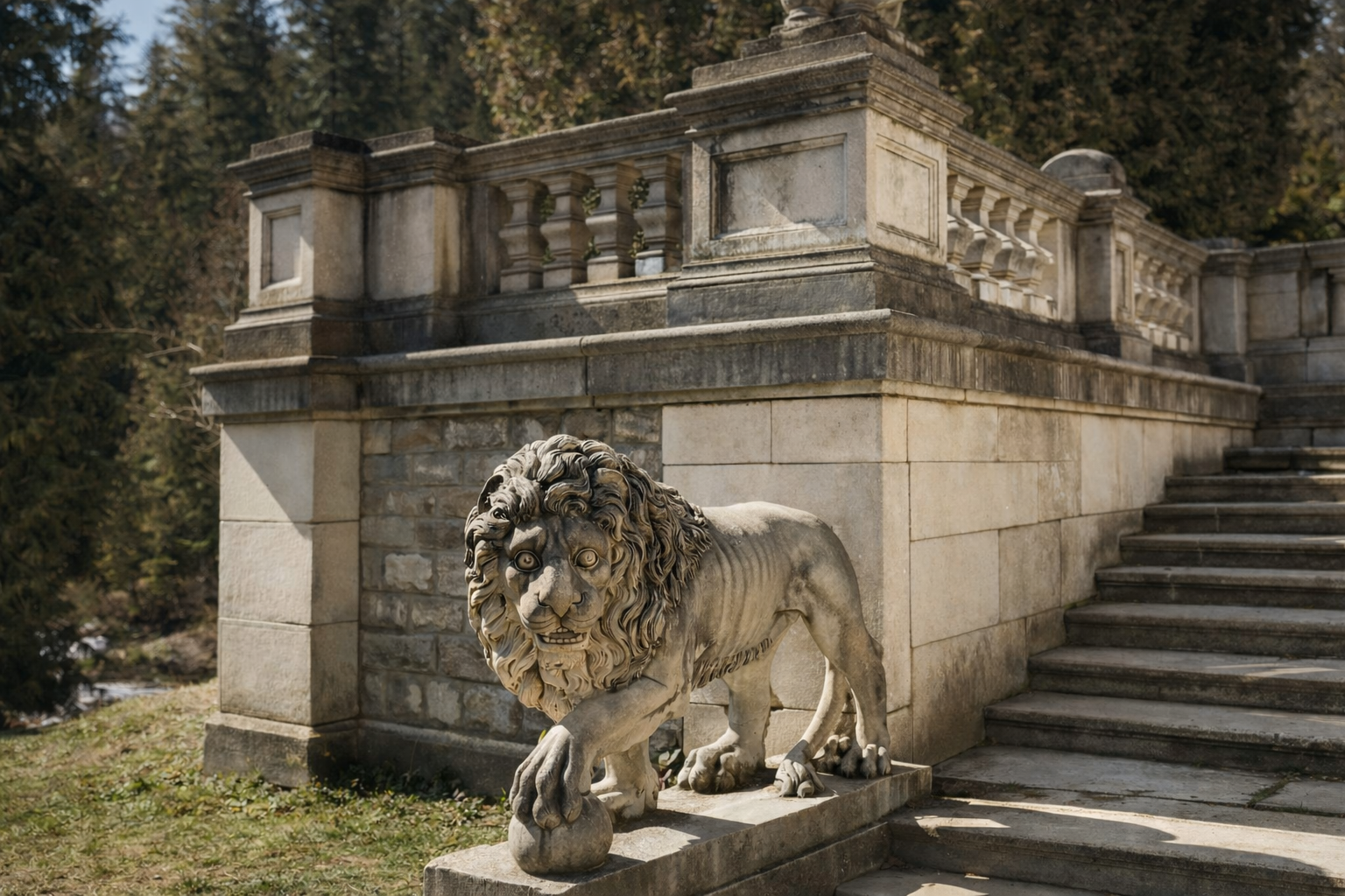 Peleș Castle in Sinaia, Romania
