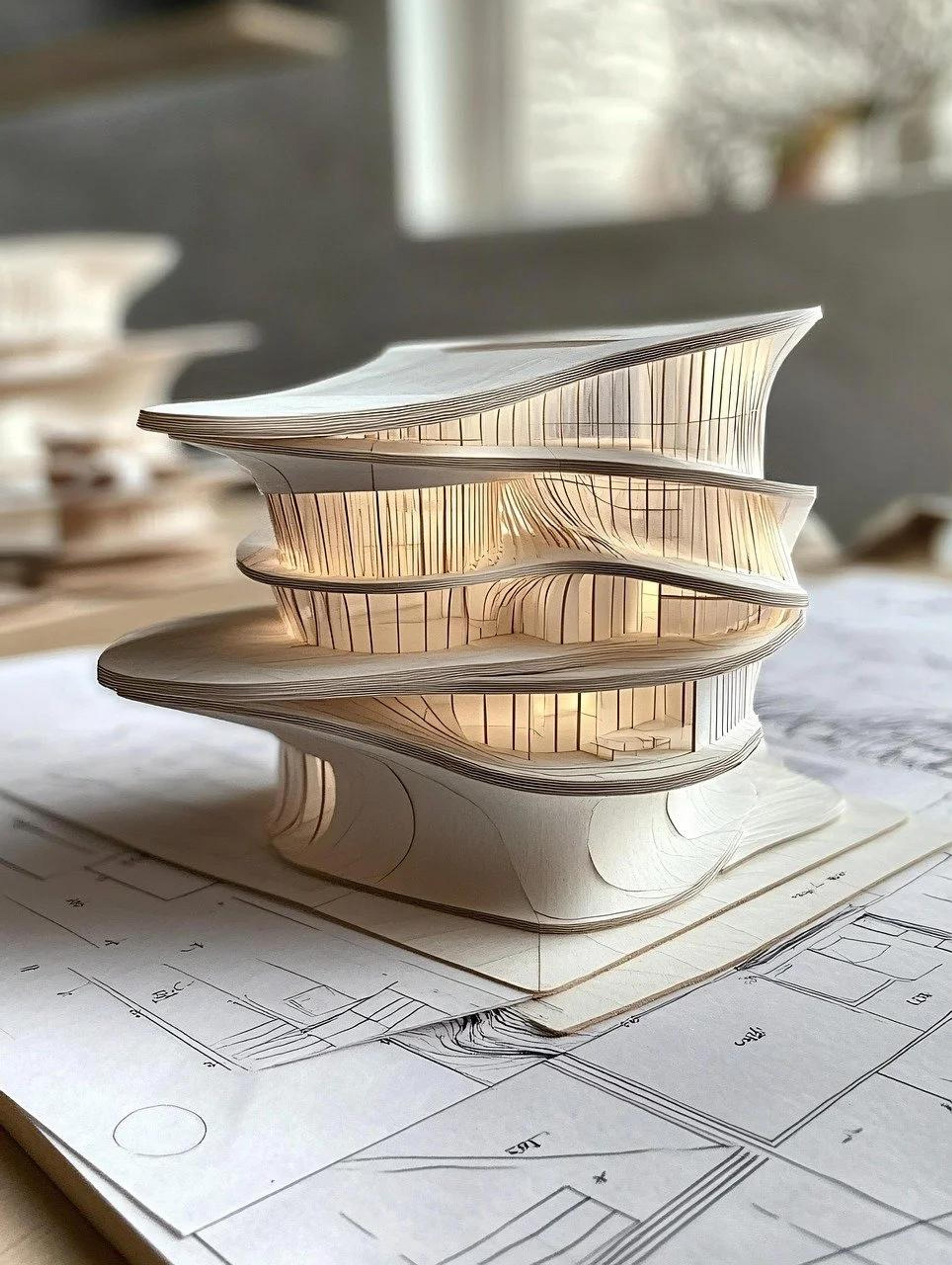 Material samples and prototypes