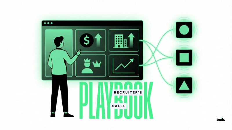 Building a Recruiter Sales Playbook that actually converts