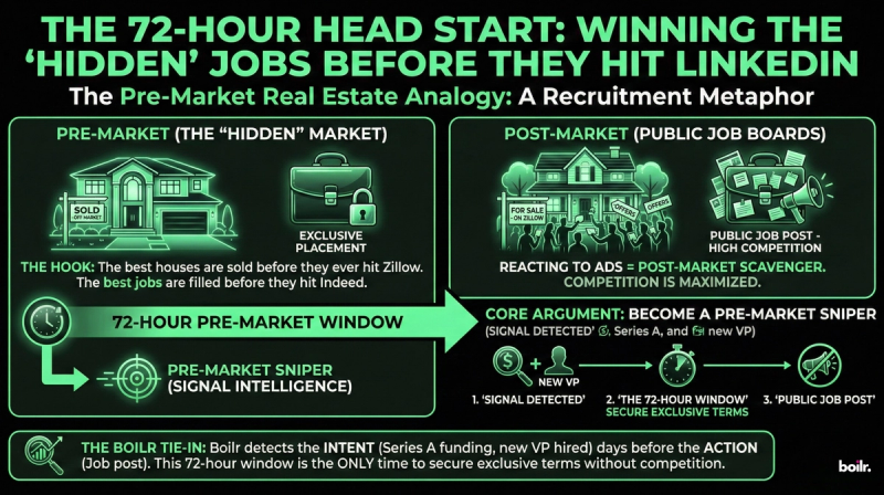 The "Pre-Market" Real Estate Analogy (Educational/Metaphor Angle)