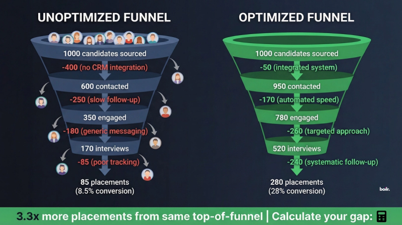 Think about how you are using CRM/ATS as it relates to marketing