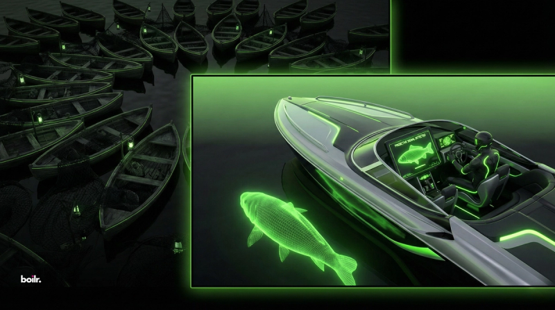 To illustrate the difference between waiting for inbound leads and utilizing predictive signal intelligence, use a powerful visual metaphor. This highlights the first-mover advantage of finding companies with hiring needs before they post publicly.