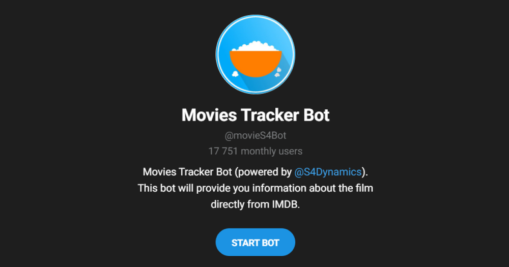 Image for Movies Tracker Bot