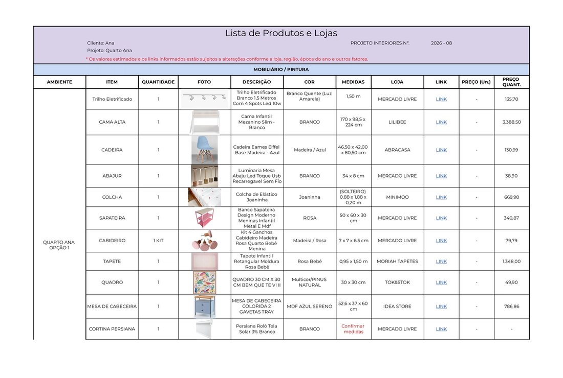 PROJETO DE REFORMA