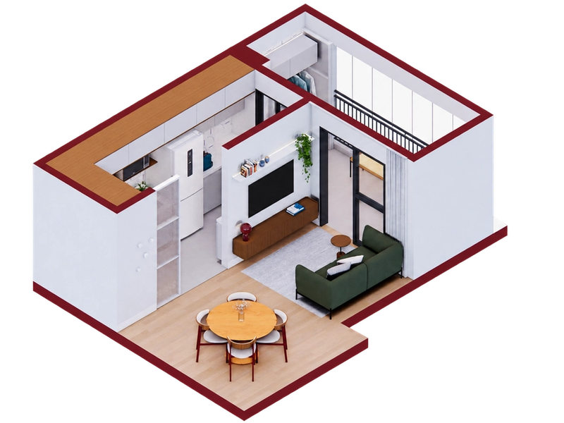 03 – Estudo Preliminar 3D