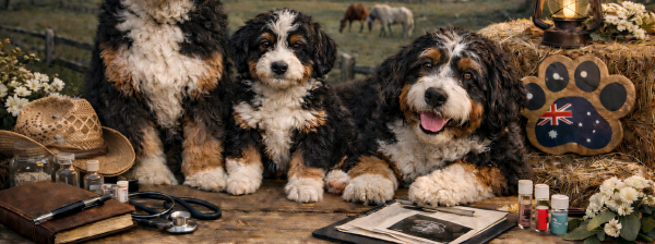 Bernedoodle, Brisbane, Queensland, ethical breeder, family dog, Bernedoodle puppies