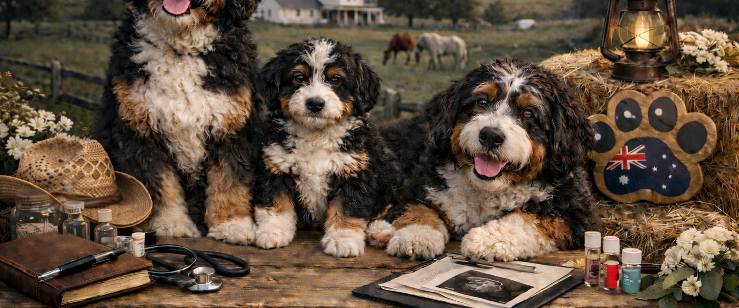 Bernedoodle, Brisbane, Queensland, ethical breeder, family dog, Bernedoodle puppies