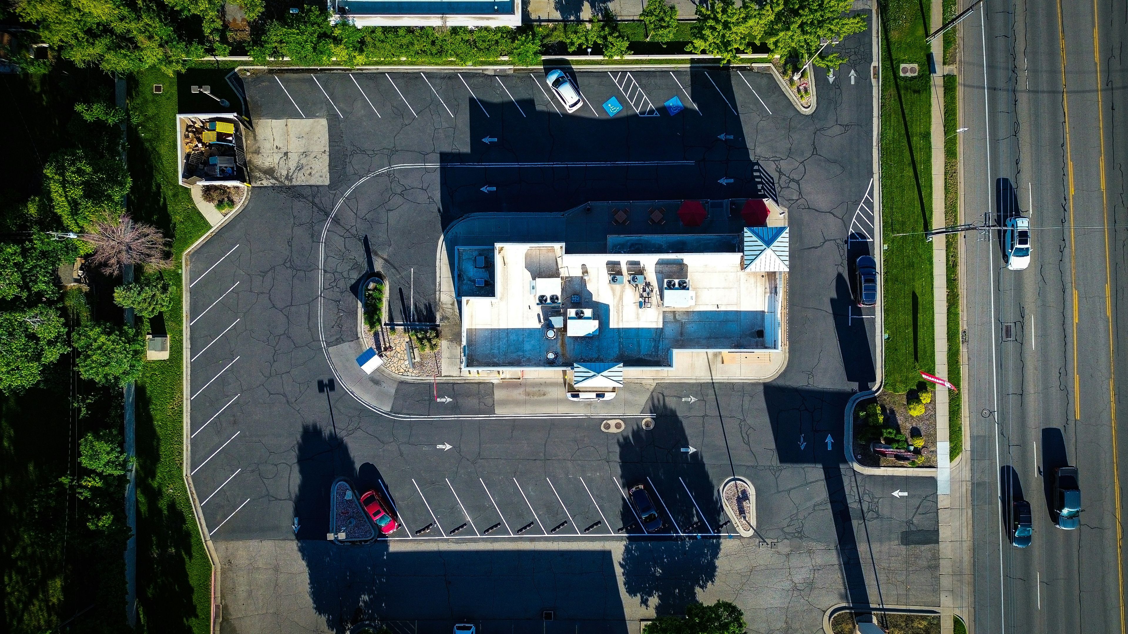 commercial hvac crane install